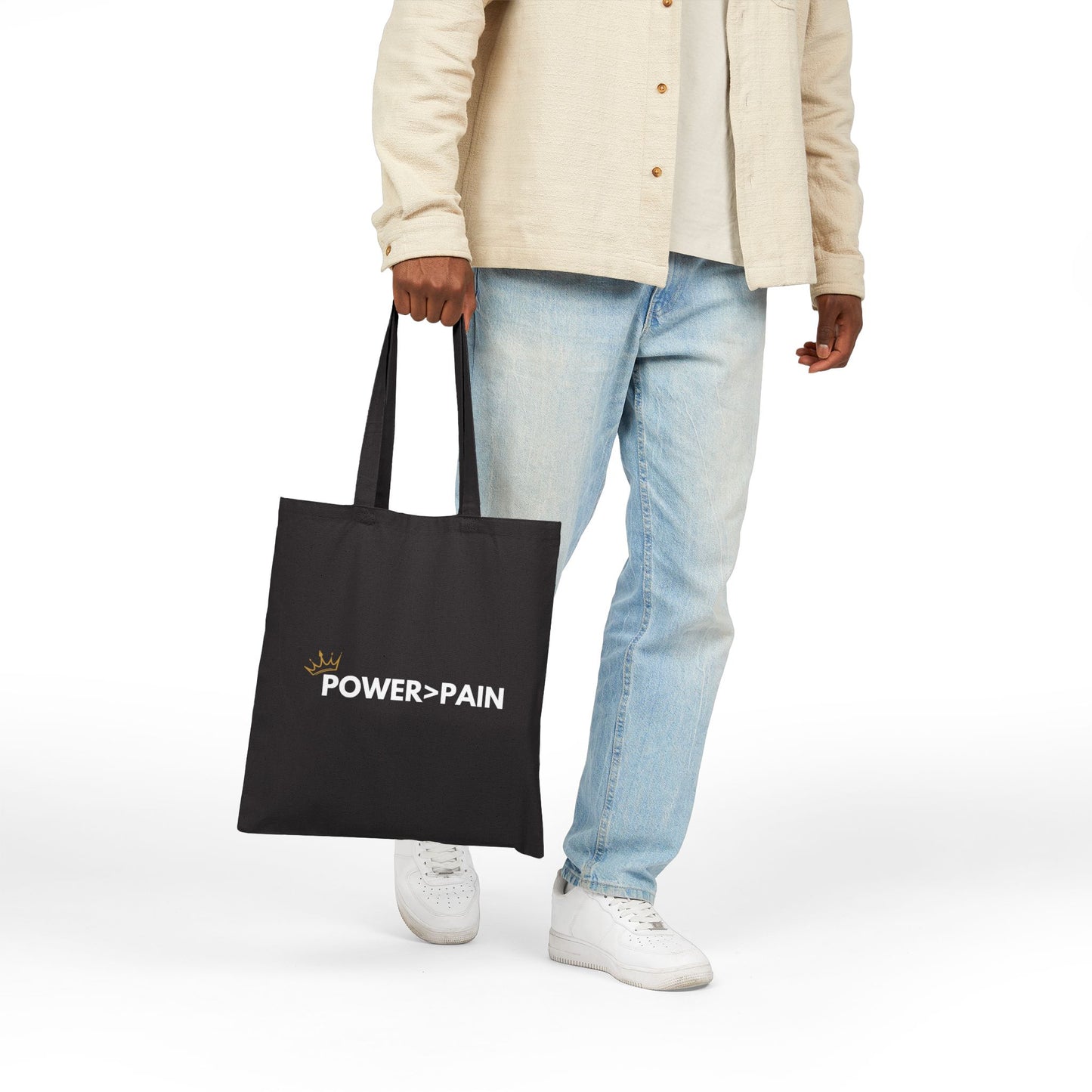 *NEW ARRIVAL* POWER > PAIN - The Testimony Tote